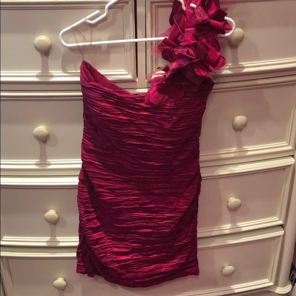 Large Romeo & Juliet Runched Dress! Mini. Worn.